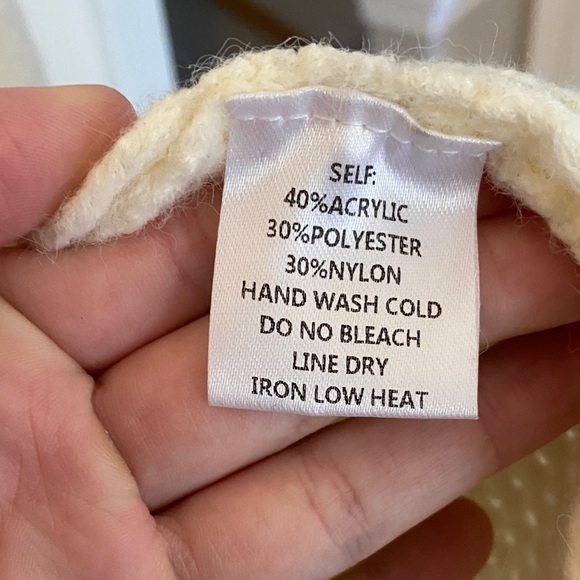 Bluivy Cream Knit Cardigan - Picture 5 of 6